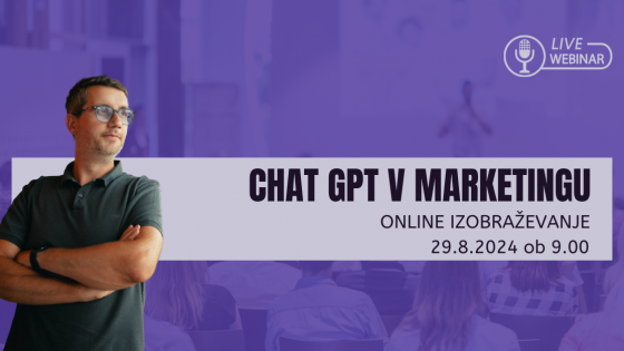 Online webinar: tko god zna koristiti Chat GPT bit će korak ispred ostalih