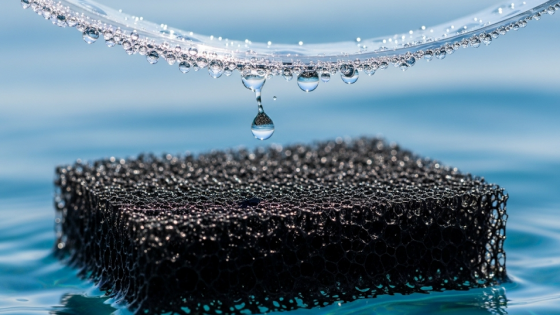 El revolucionario aerogel permite extraer agua potable del agua de mar sin energía