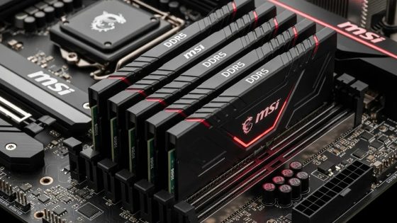 MSI anuncia la revolución de la memoria del sistema DDR5
