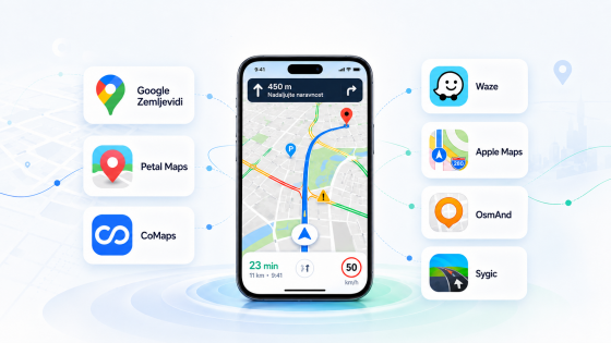 最好的地图应用?谷歌地图、Petal Maps、Waze、苹果地图、CoMaps……